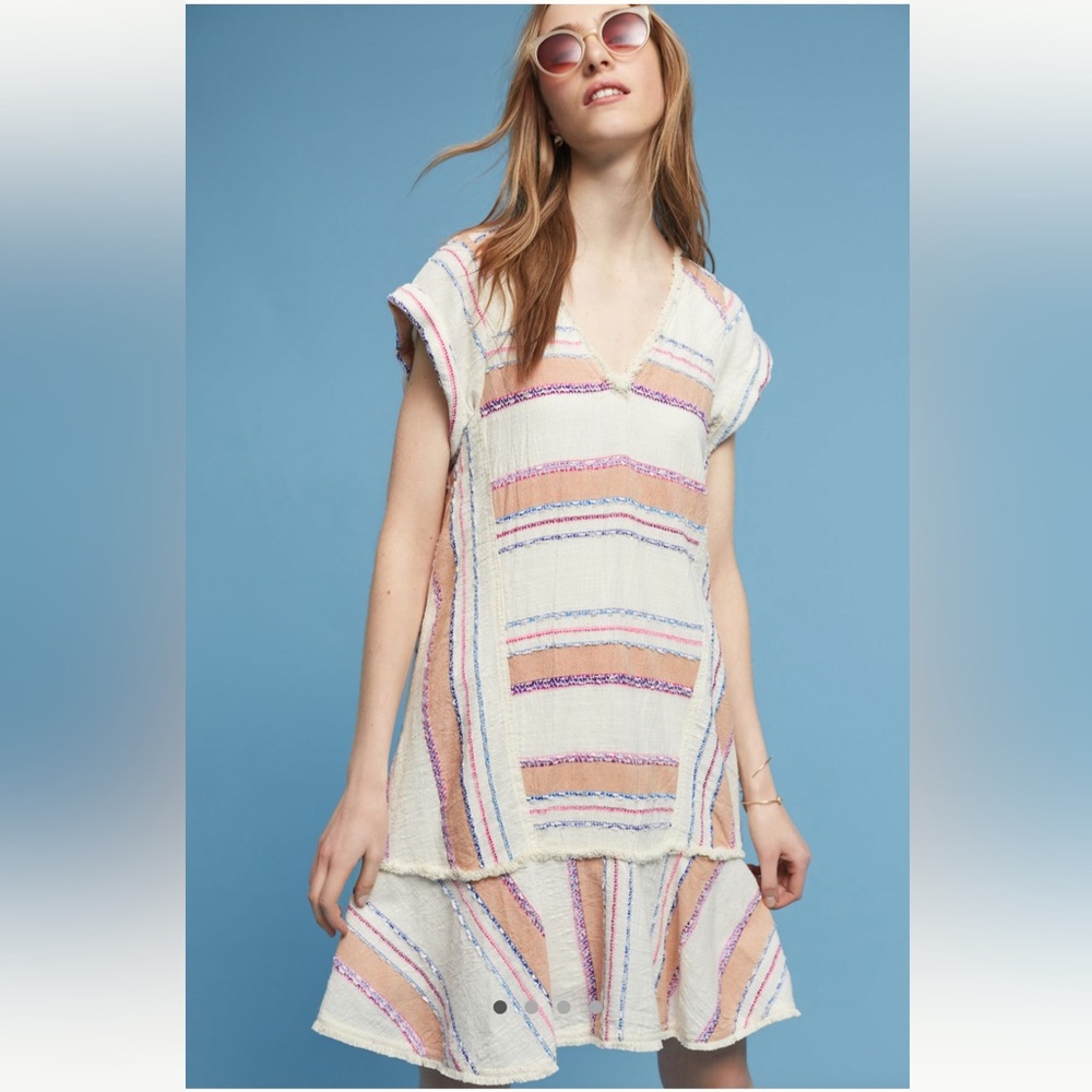 Holding Horses Anthropologie Elvira Striped Dress